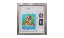 กรอบรูปโชว์เสื้อที่ระลึกป้องกันฝุ่น